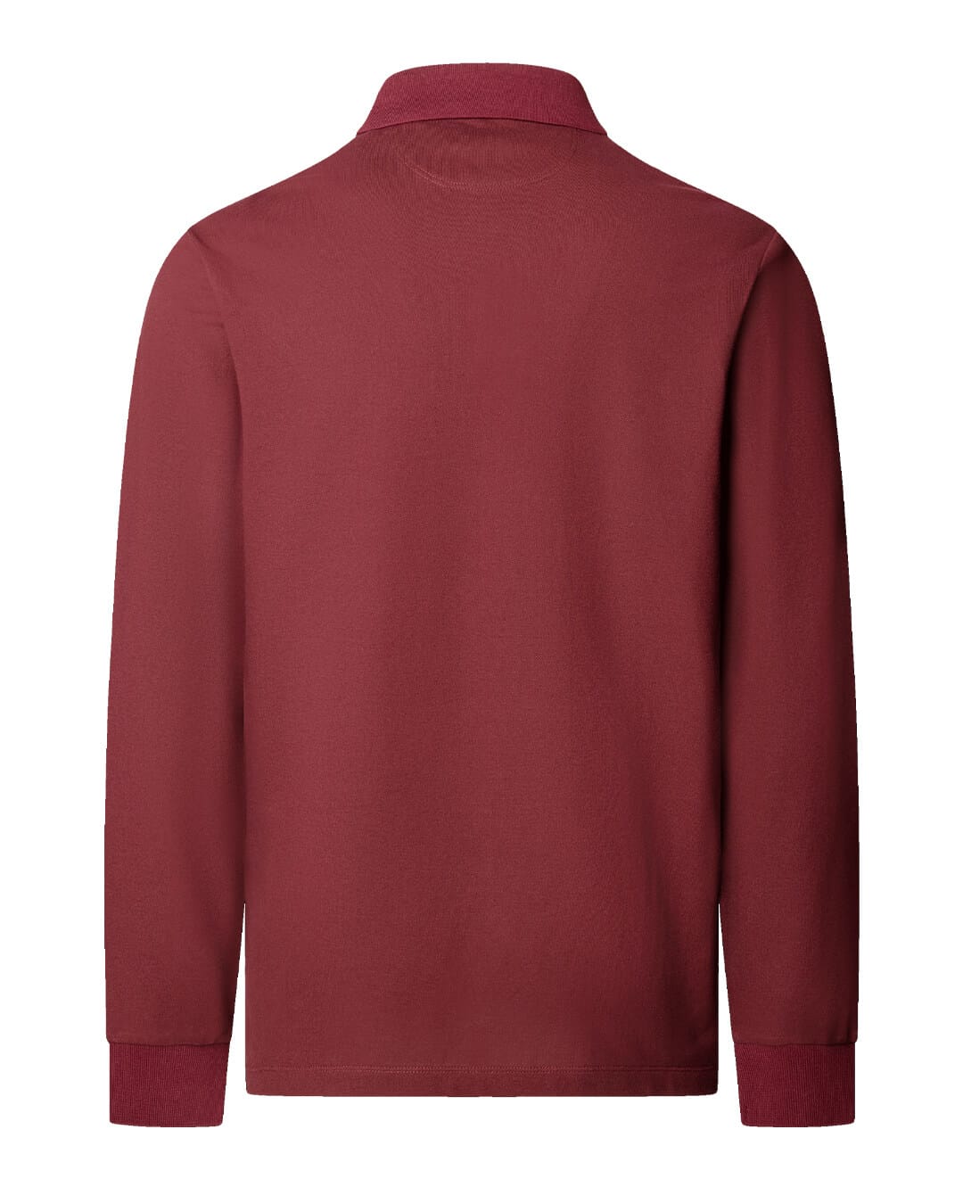 Hackett Polo Shirts Hackett Slim Fit Logo Ls Oxblood Red H283