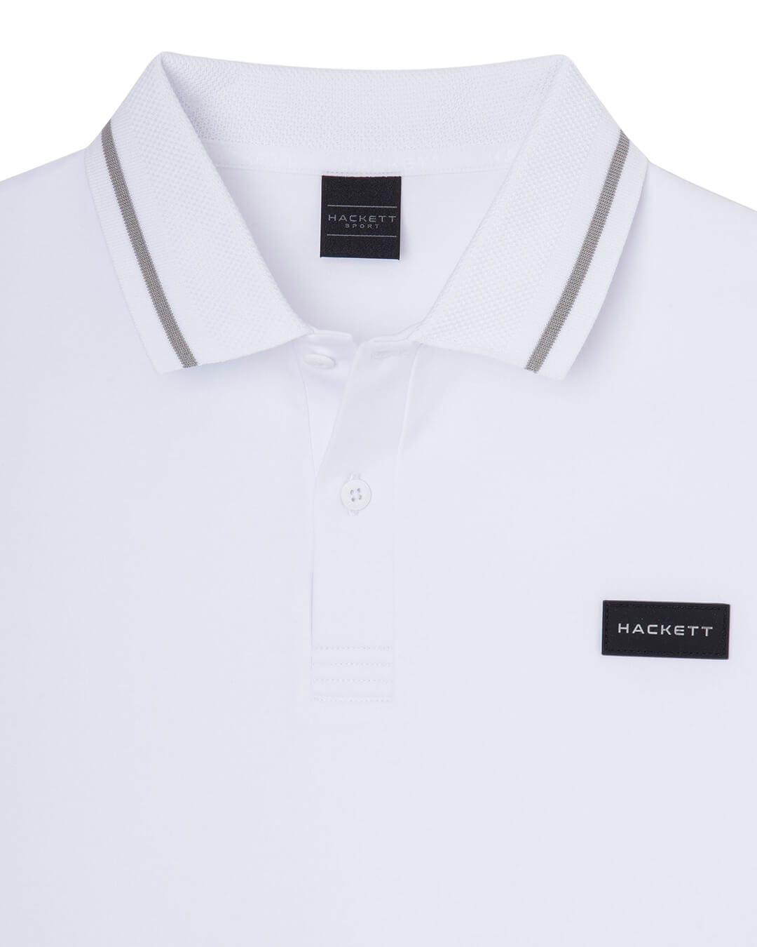 Hackett White HS Equinox Polo Shirt | Bortex - Bortex Fine Tailoring