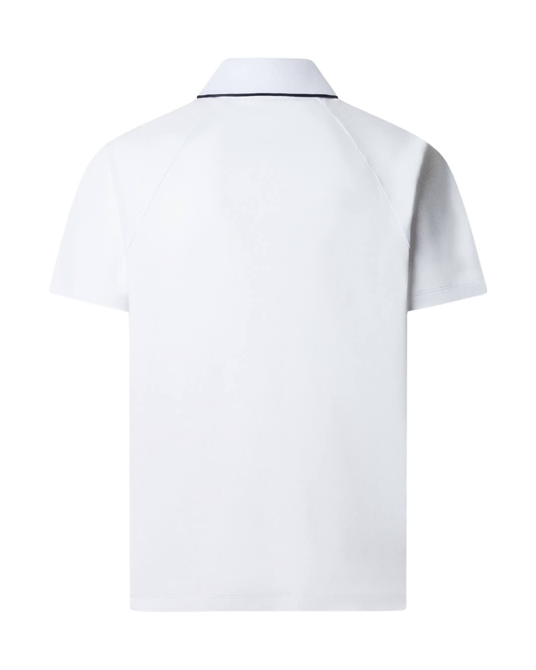 Hackett Polo Shirts Hackett White  Hs Tape  Polo Shirt