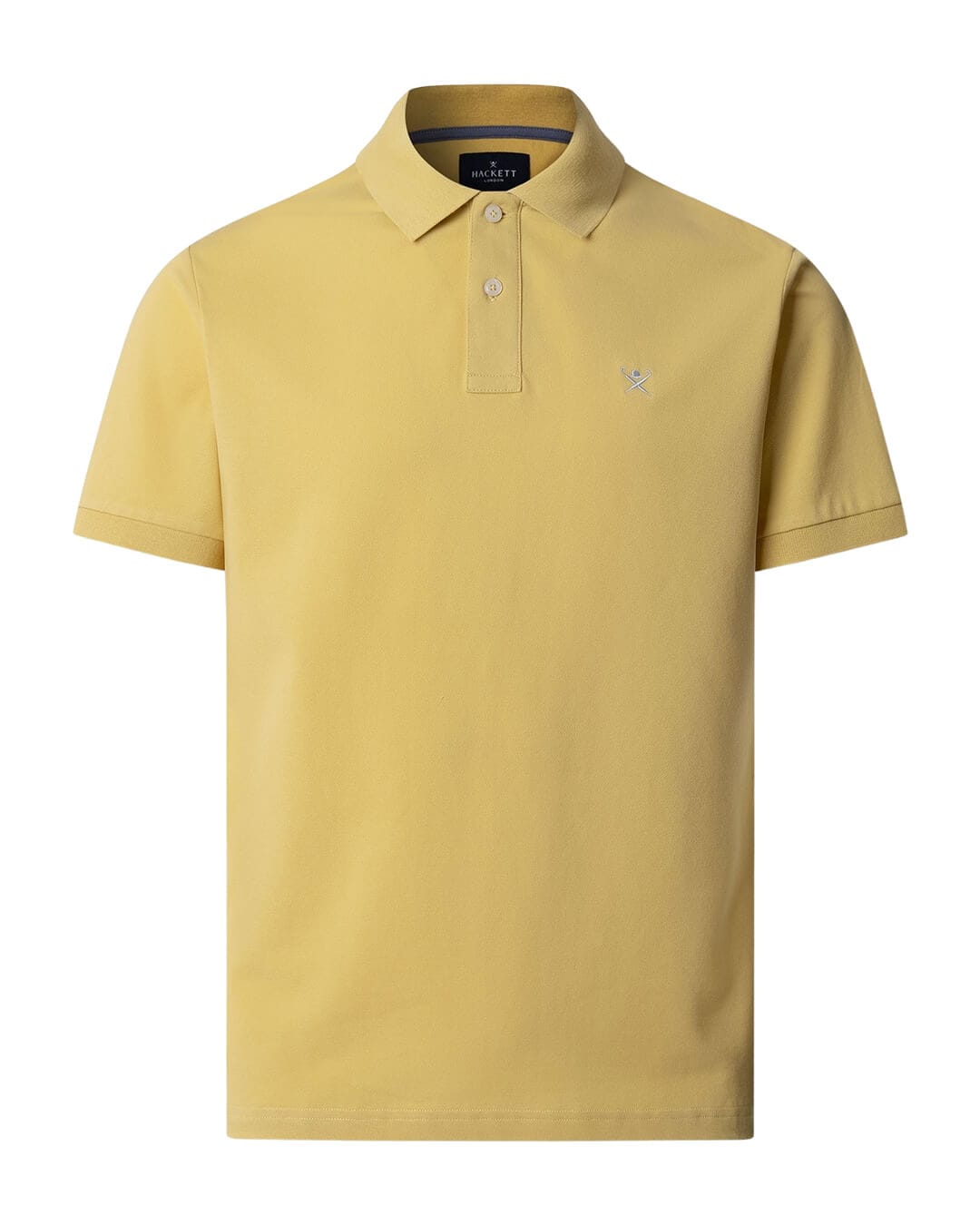 Hackett Polo Shirts Hackett Yellow Slim Fit  Polo Shirt