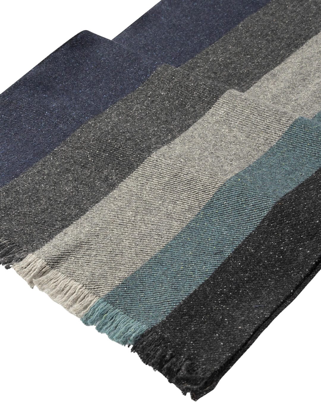 Hackett Scarves One Size FRISBY STRIPE SCARF H551 BLUE