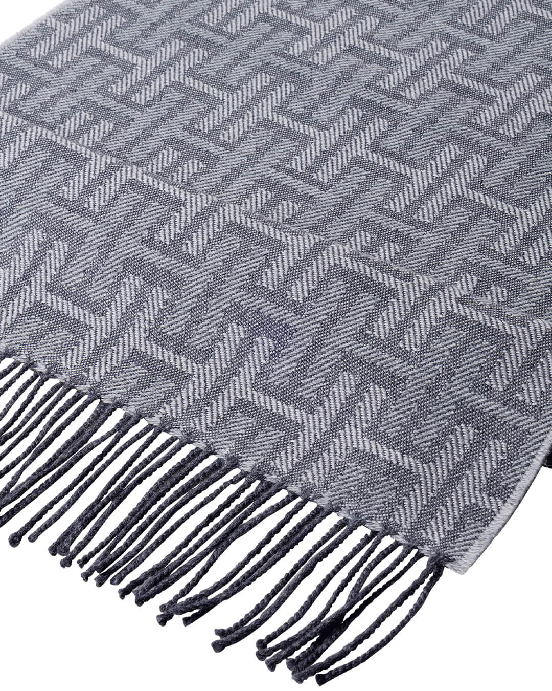 Hackett Scarves ONE Hackett H Brnd Scarf Granite Grey H971