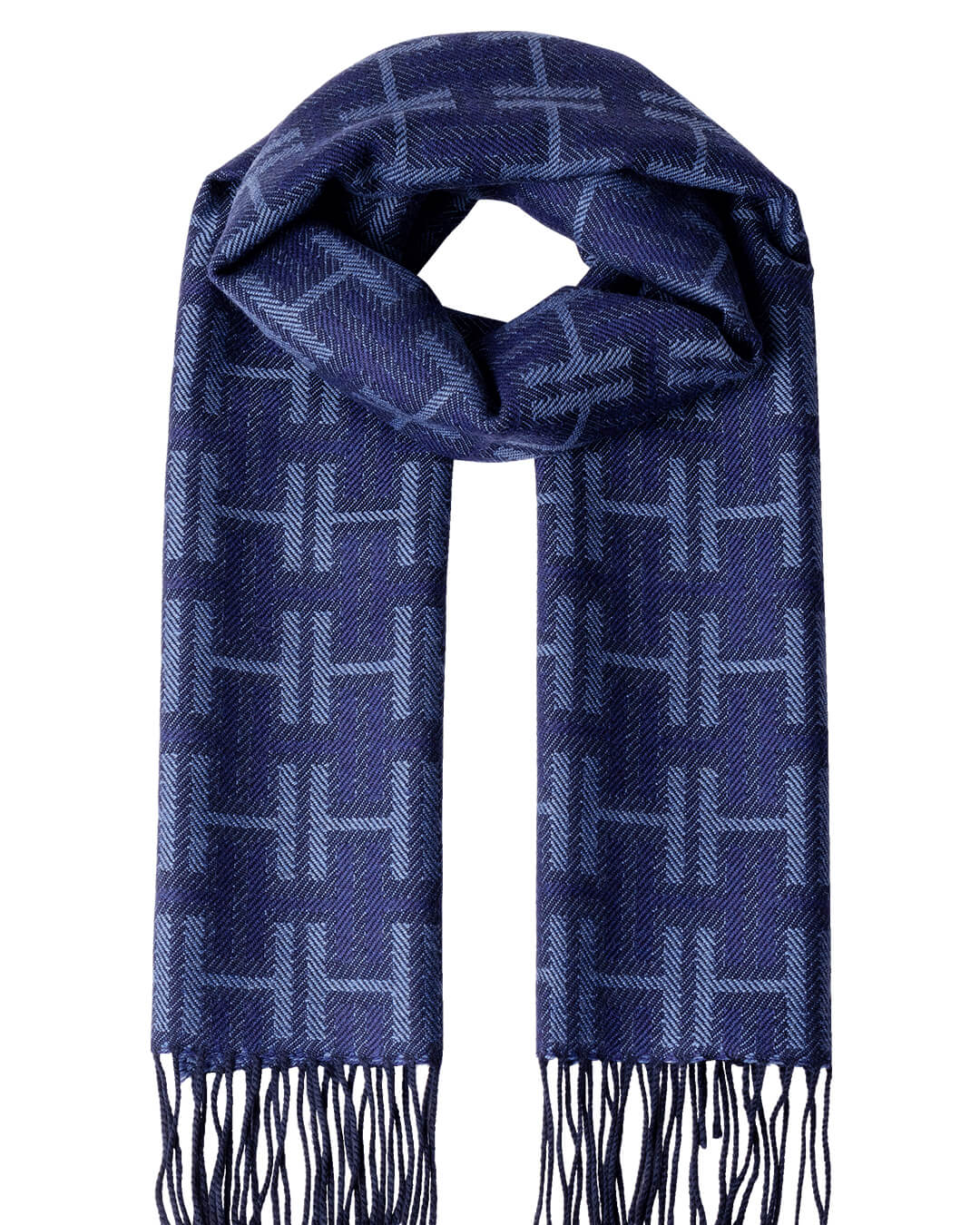 Hackett Scarves ONE Hackett H Brnd Scarf Ink Blue H591