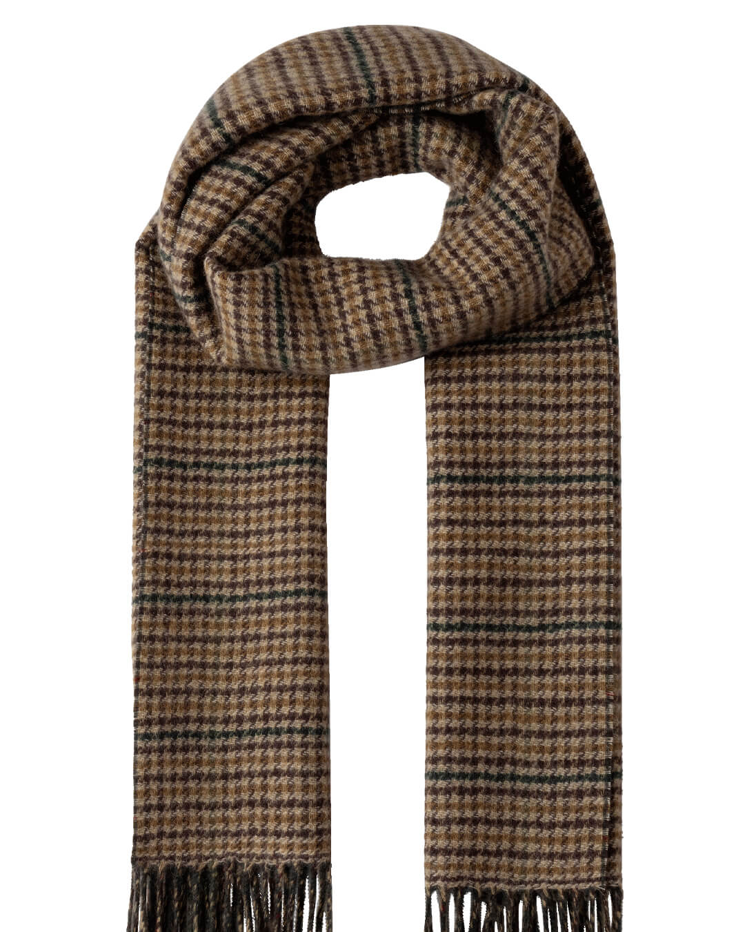 Hackett Scarves ONE Hackett X2 Face Scarf Hunter Green H781