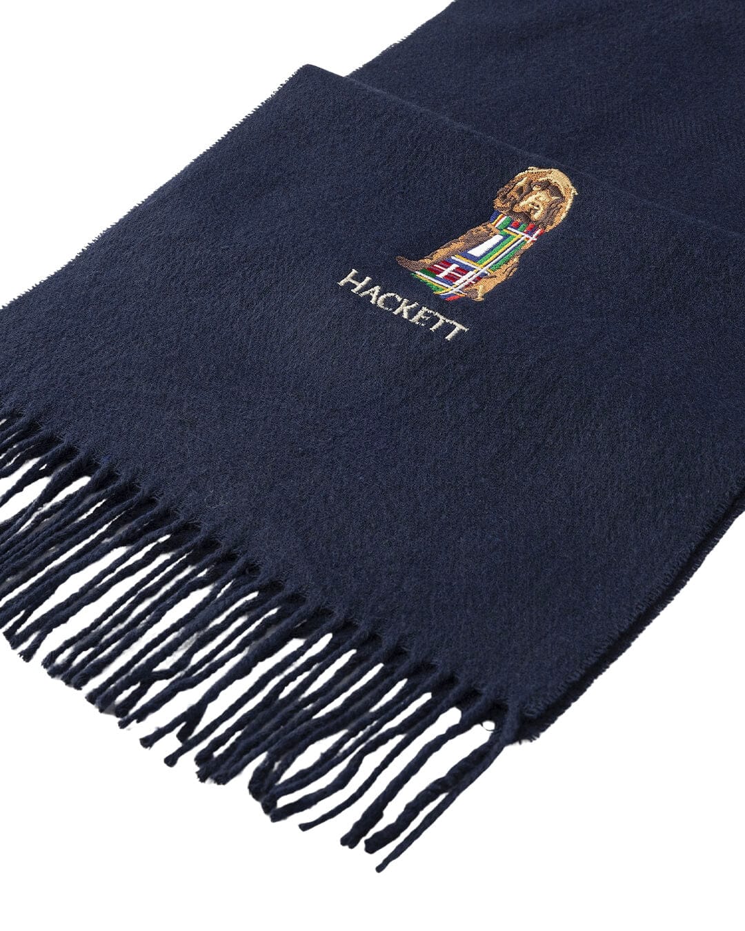 Hackett Scarves One Size HERITAGE HARRY SCARF H595 NAVY