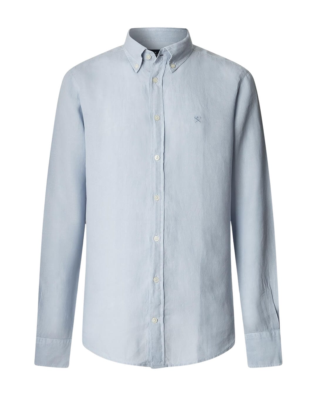 Hackett Shirts Hackett Blue Brpt Shirt