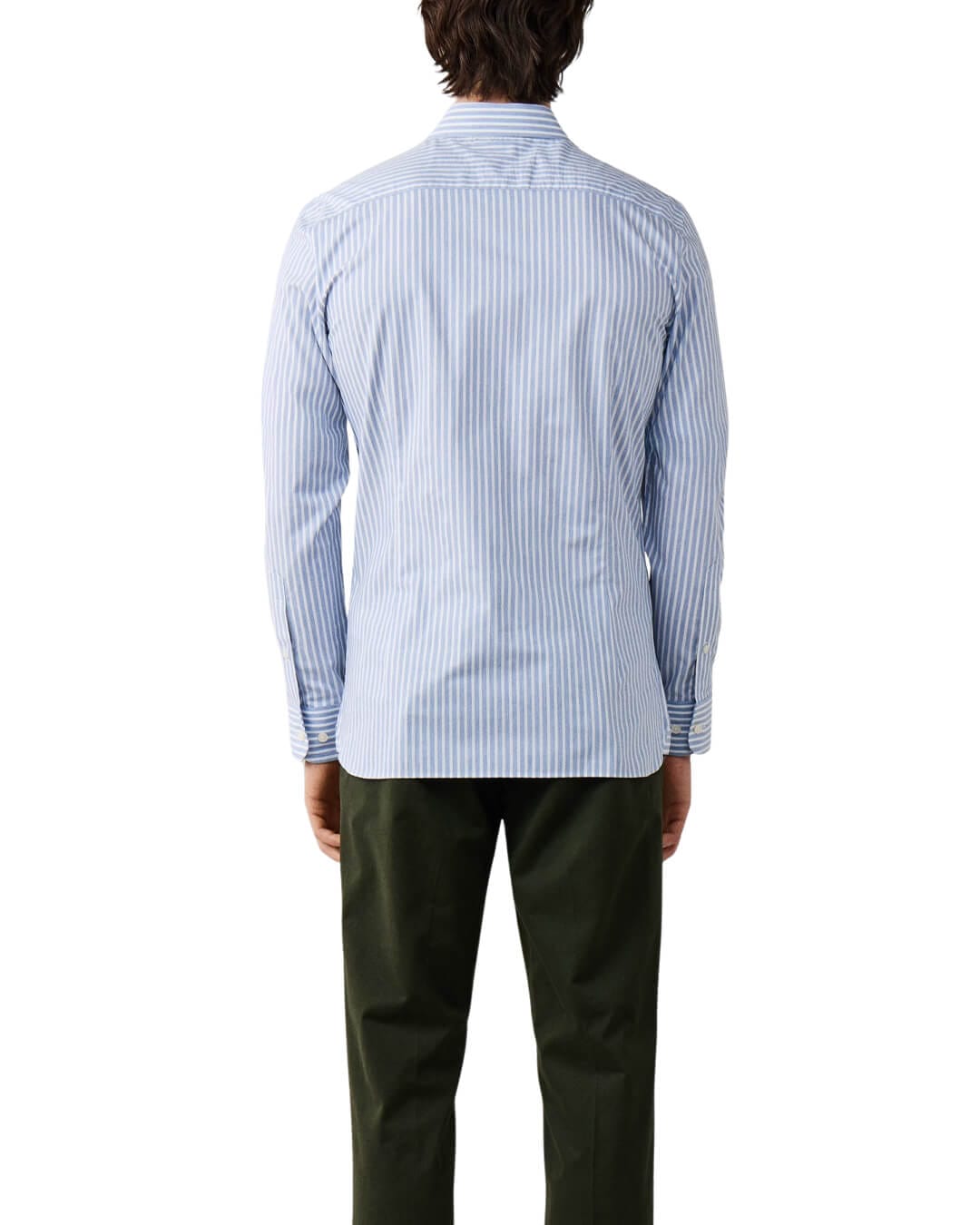 Hackett Shirts Hackett Cabana Stripe Forces Blue H572