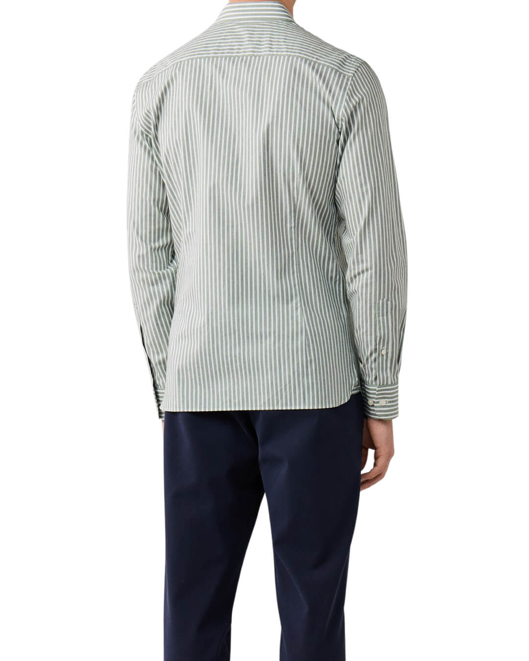 Hackett Shirts Hackett Cabana Stripe Vintage Green H693