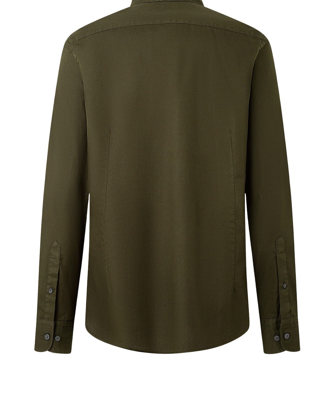 Hackett Shirts Hackett Ess Gmt Dyed Oxford Hunter Green H781