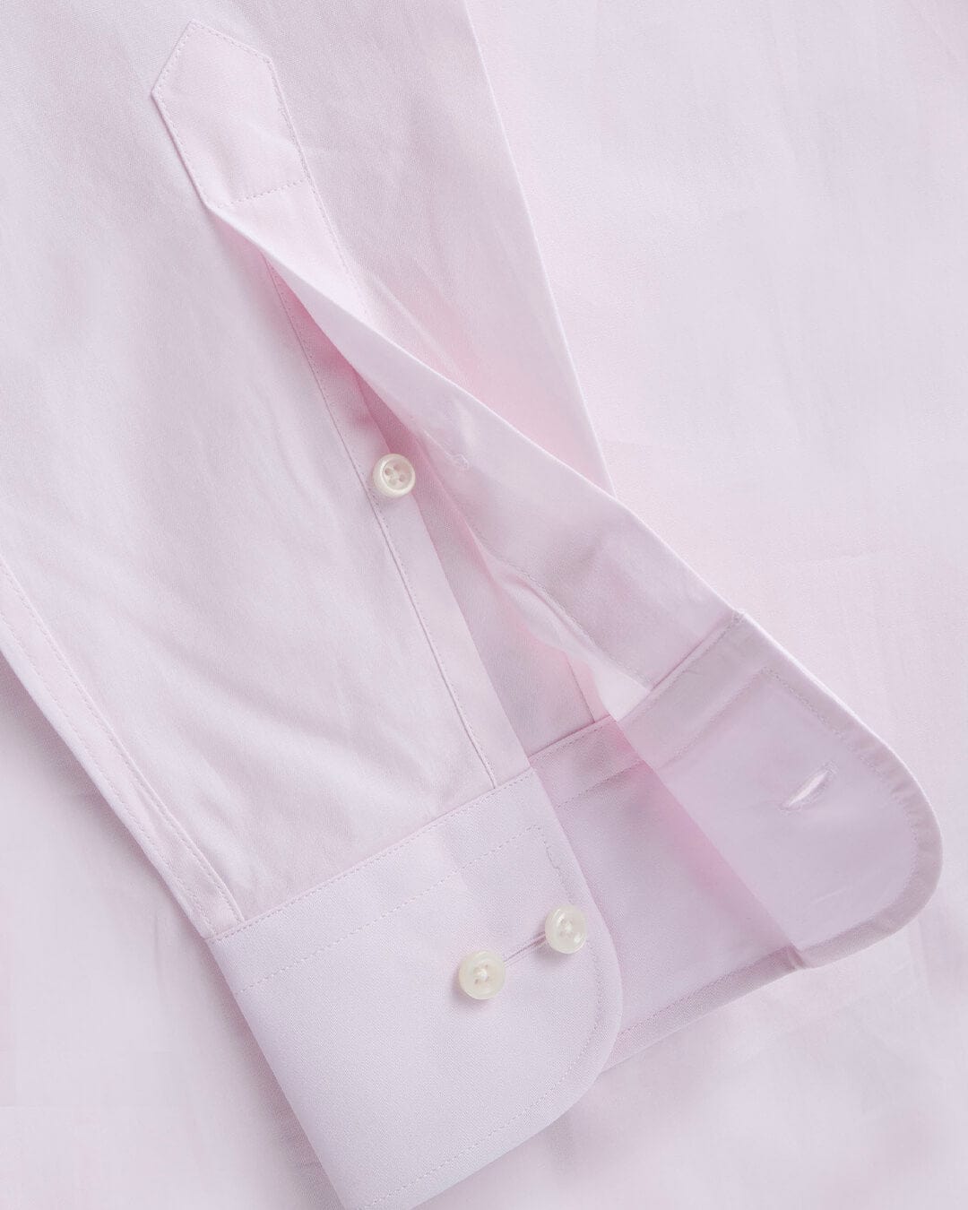 Hackett Shirts Hackett Pink Poplin Slim Fit Shirt