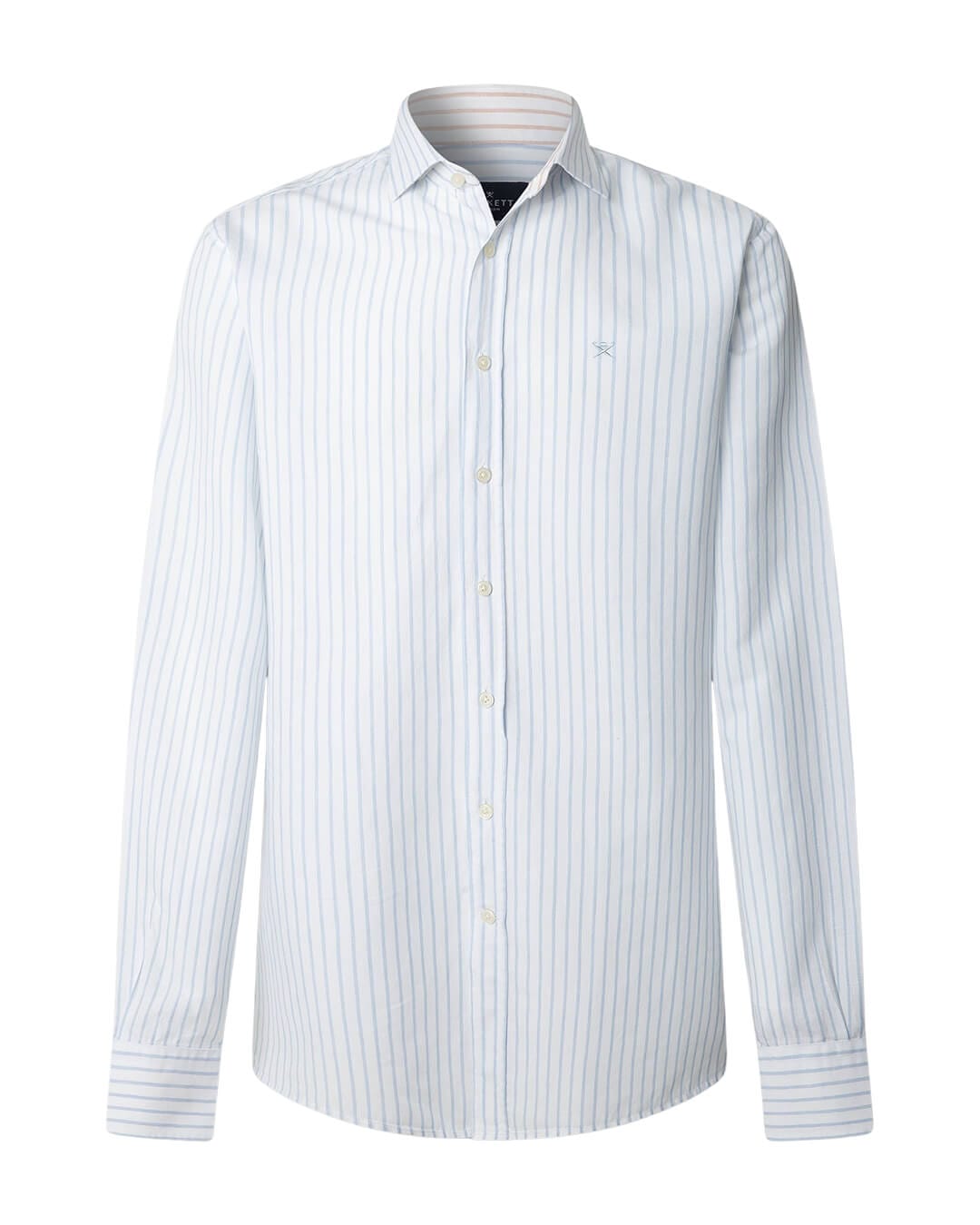 Hackett Shirts Hackett Stripes Blue  Summer Shirt