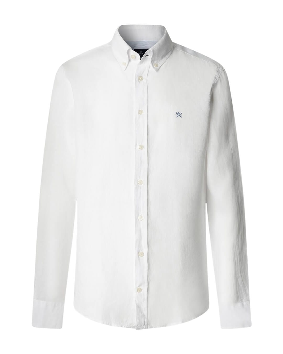 Hackett Shirts Hackett White Brpt Shirt