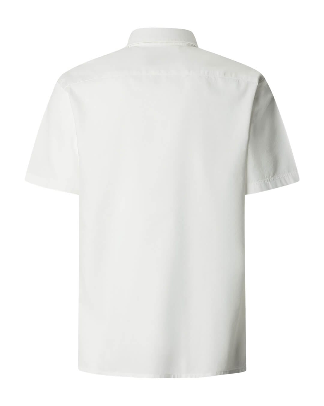 Hackett Shirts Hackett White  Dyed Oxf Shirt