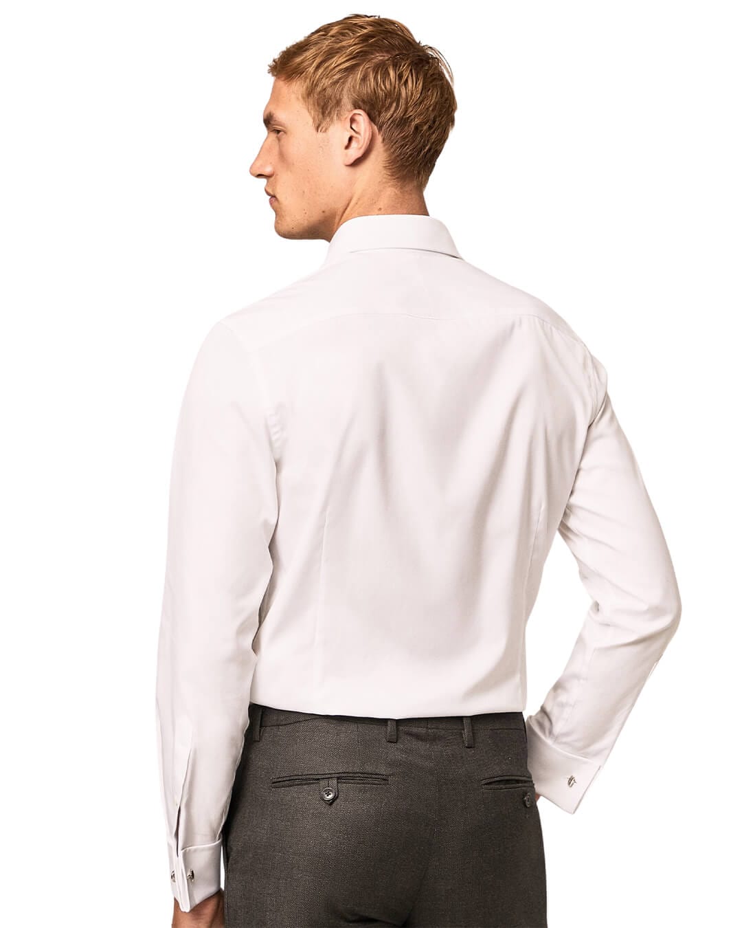 Hackett Shirts Hackett White Royal Oxford Shirt