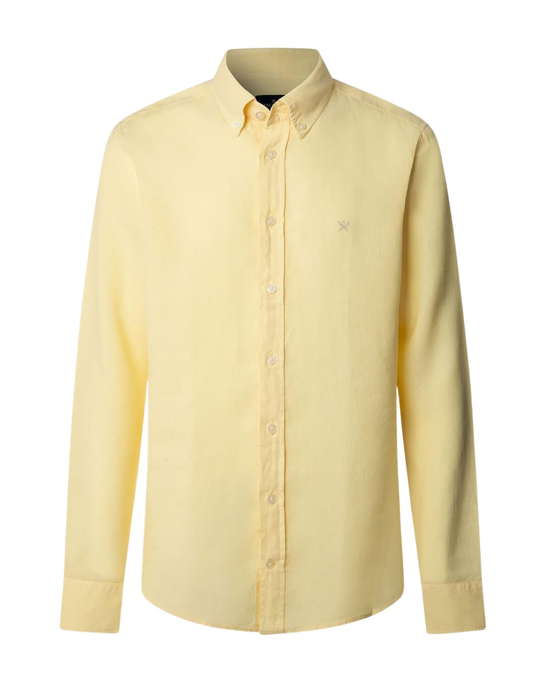 Hackett Shirts Hackett Yellow Brpt Shirt