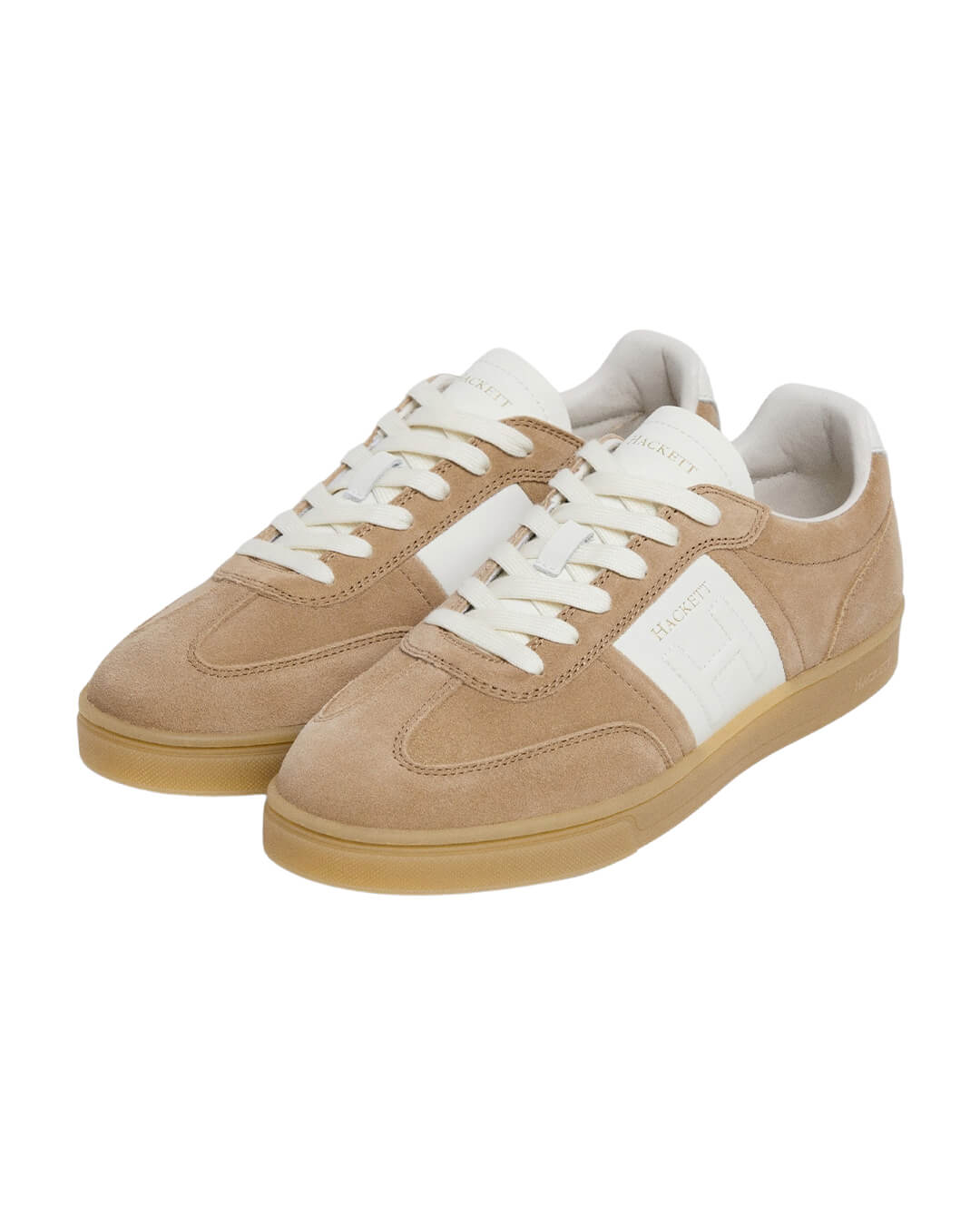 Hackett Shoes Hackett HARPER HERITAGE TRAINERS H847 SAND BEIGE