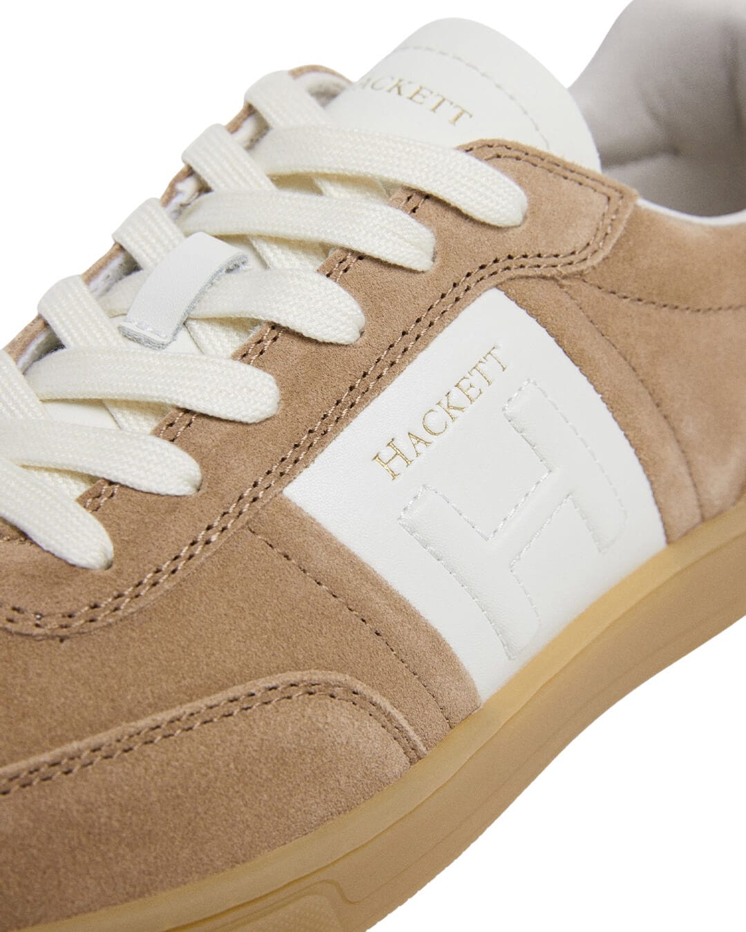 Hackett Shoes Hackett HARPER HERITAGE TRAINERS H847 SAND BEIGE