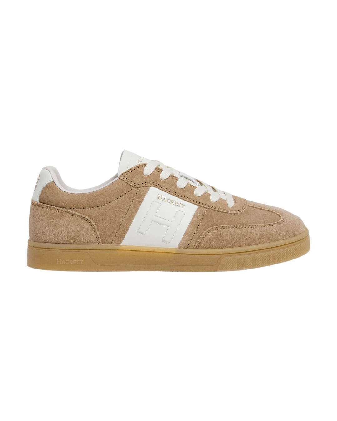 Hackett Shoes Hackett HARPER HERITAGE TRAINERS H847 SAND BEIGE