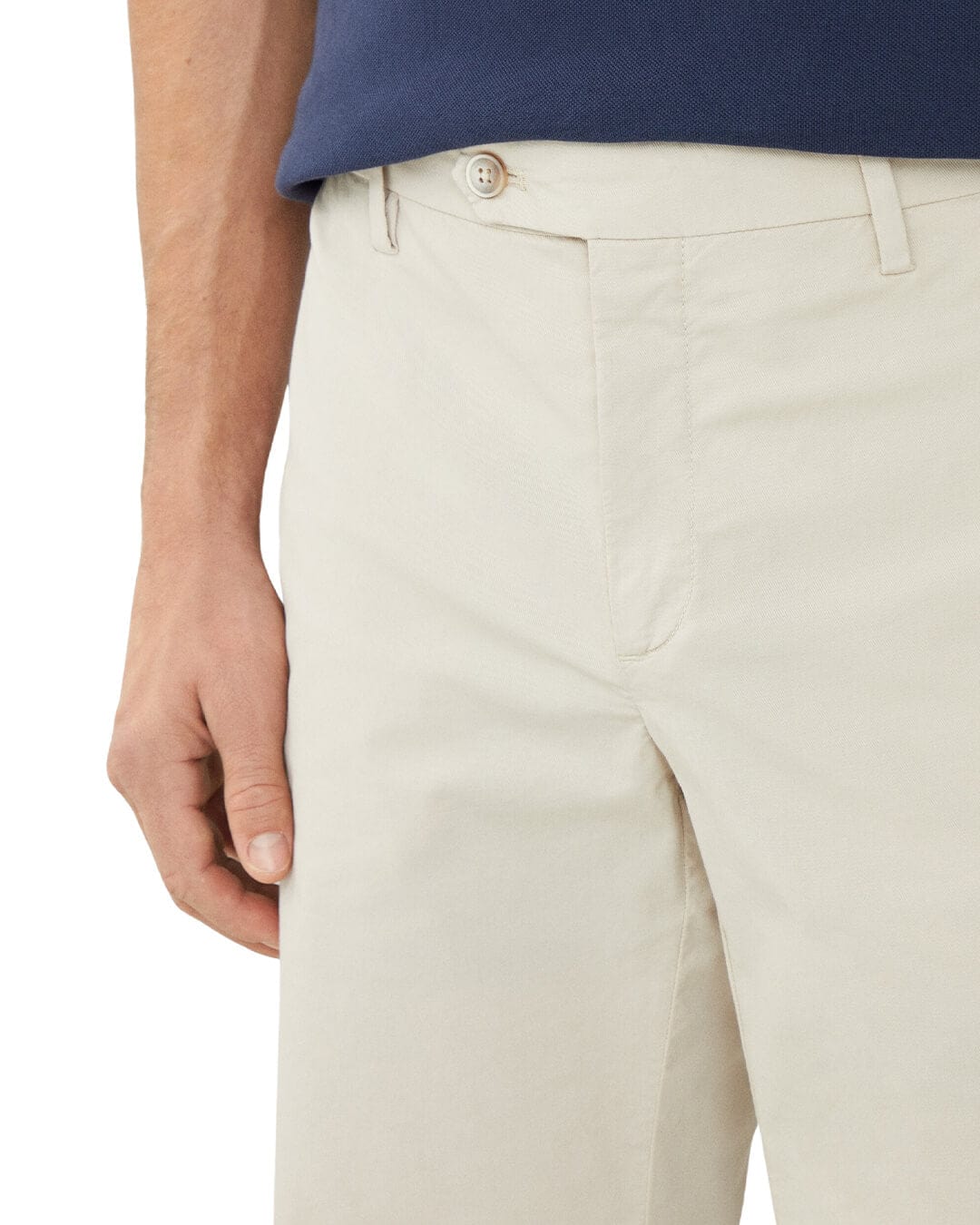 Hackett Shorts Hackett Beige Ultra Low Waist Chino Shorts