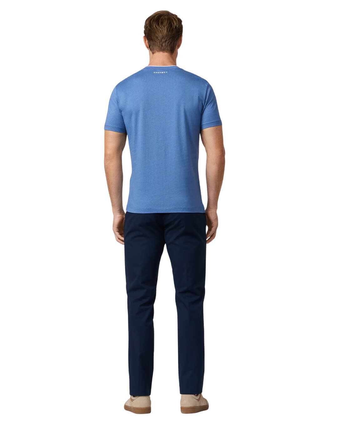 Hackett T-Shirts Hackett Blue Essential  T- Shirt