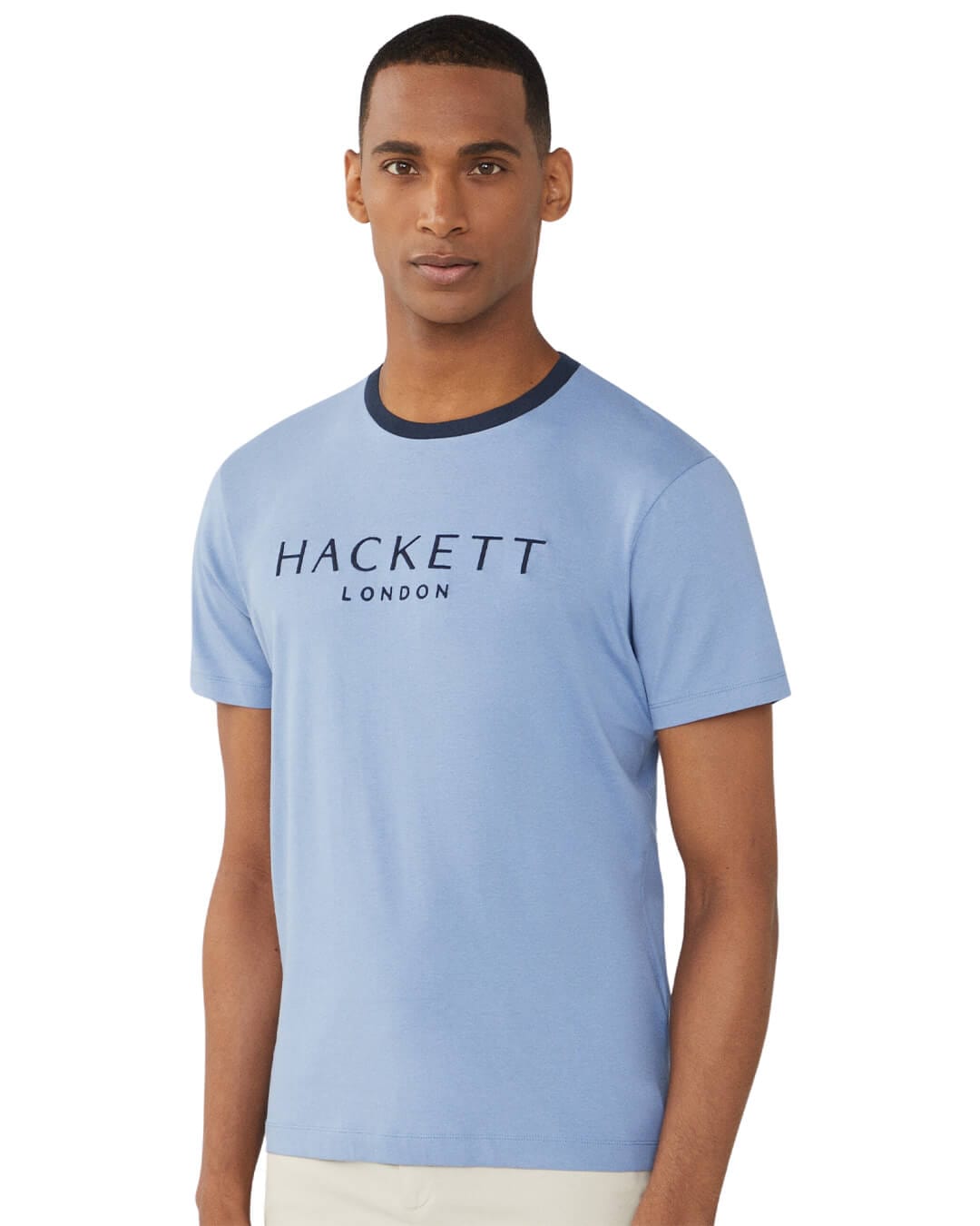 Hackett T-Shirts Hackett Blue Heritage Classic T-Shirt