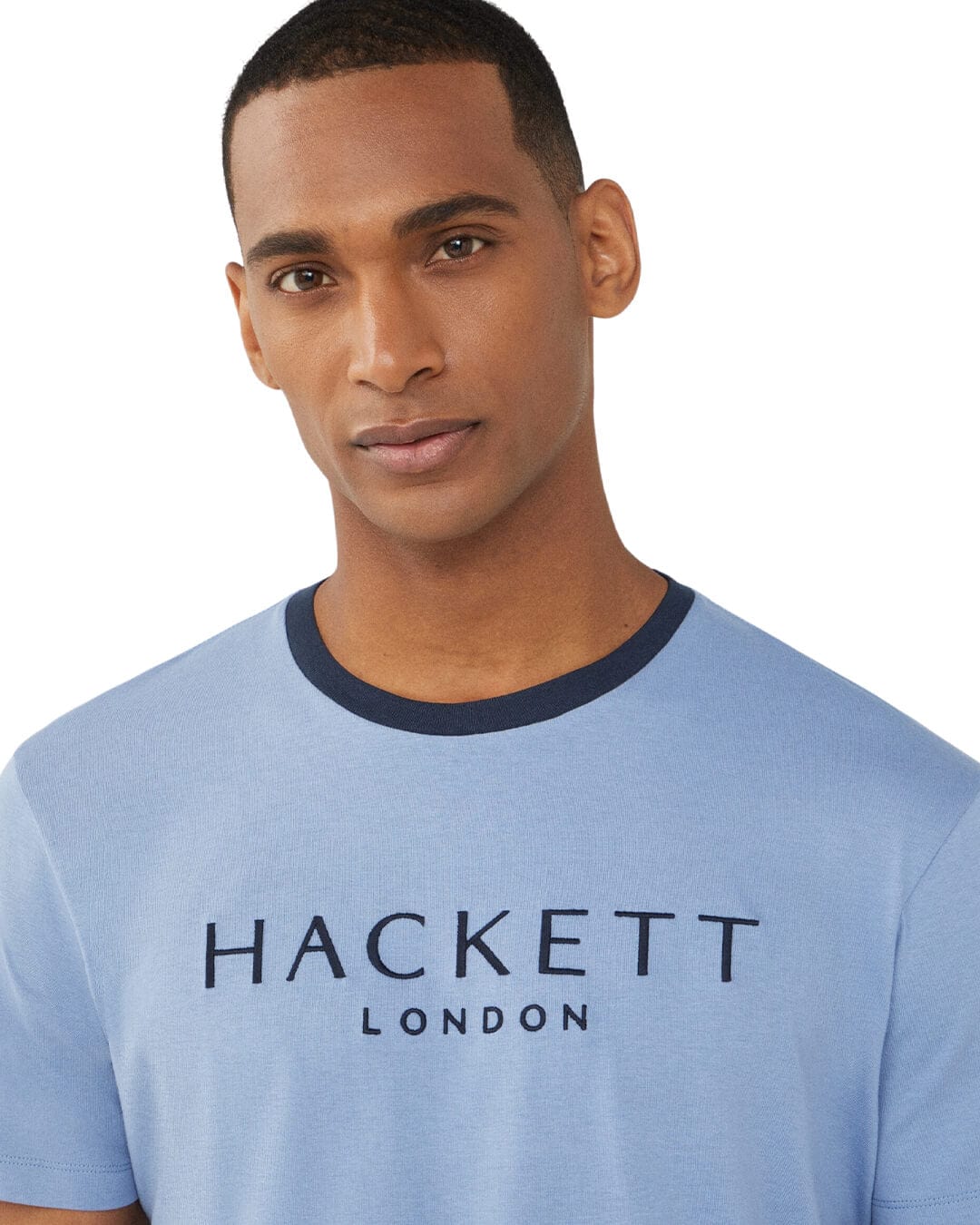 Hackett T-Shirts Hackett Blue Heritage Classic T-Shirt