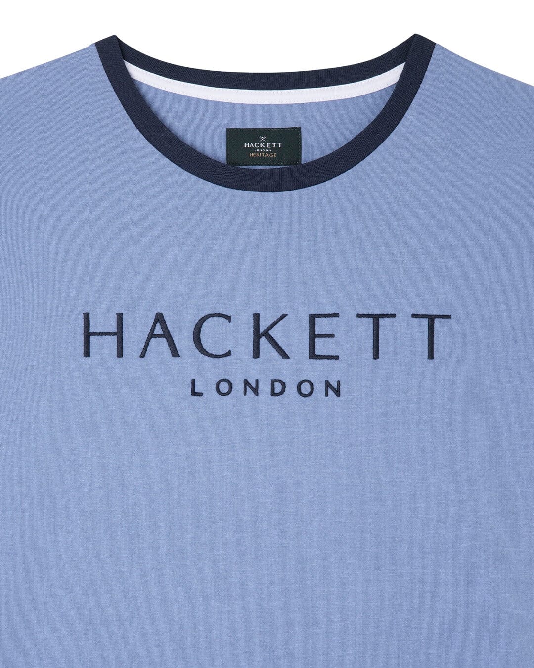 Hackett T-Shirts Hackett Blue Heritage Classic T-Shirt