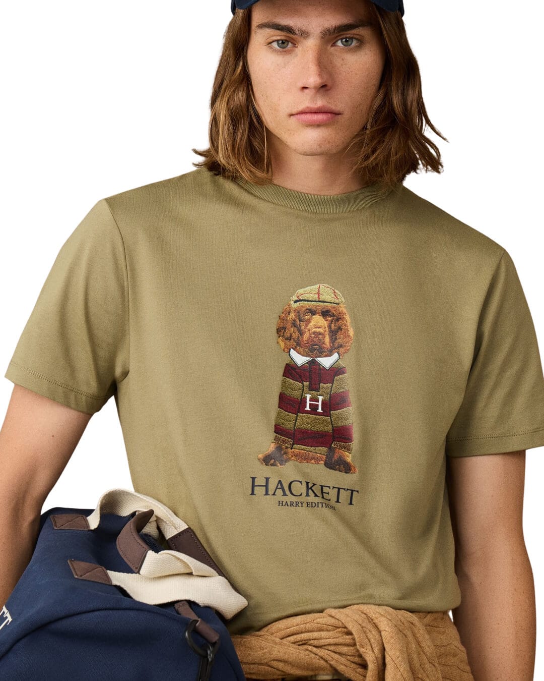 Hackett T-Shirts Hackett Heritage Harry Tee Vintage Green H693