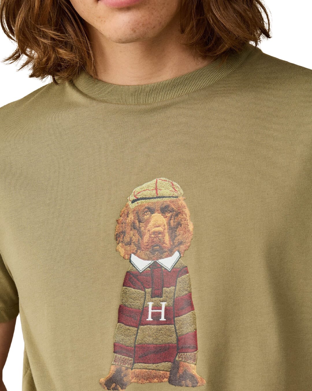 Hackett T-Shirts Hackett Heritage Harry Tee Vintage Green H693