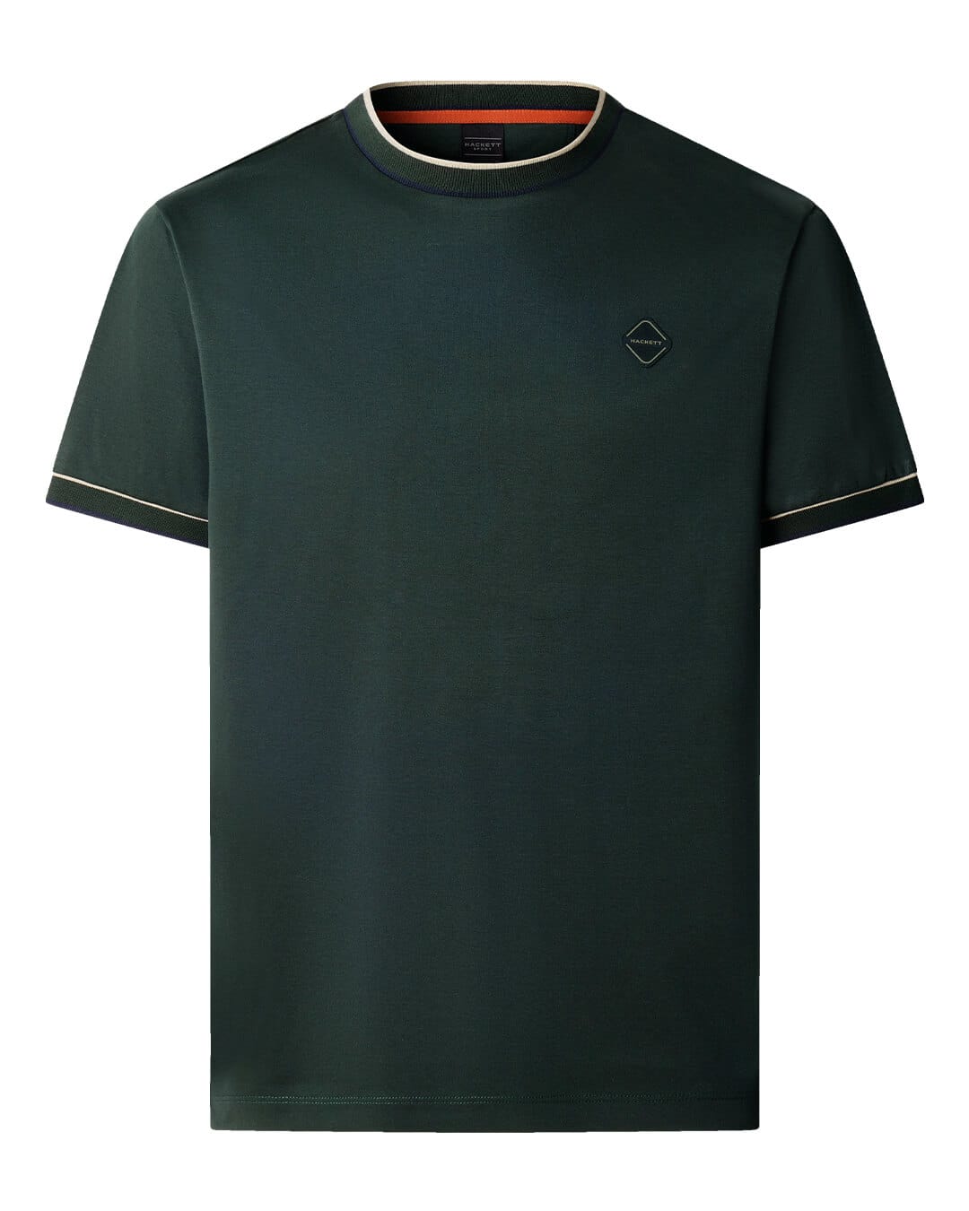 Hackett T-Shirts Hackett Hs Badge Tee Forest Green H682