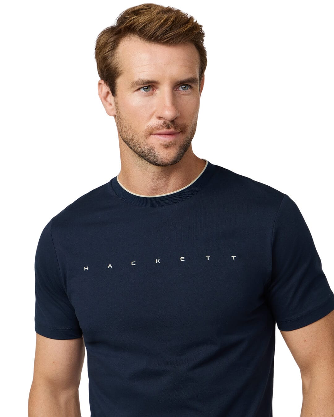 Hackett T-Shirts Hackett Navy Essential  T- Shirt