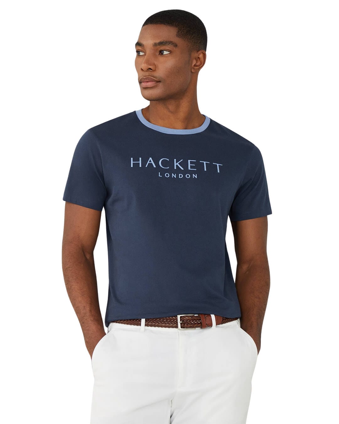 Hackett T-Shirts Hackett Navy Heritage Classic T-Shirt