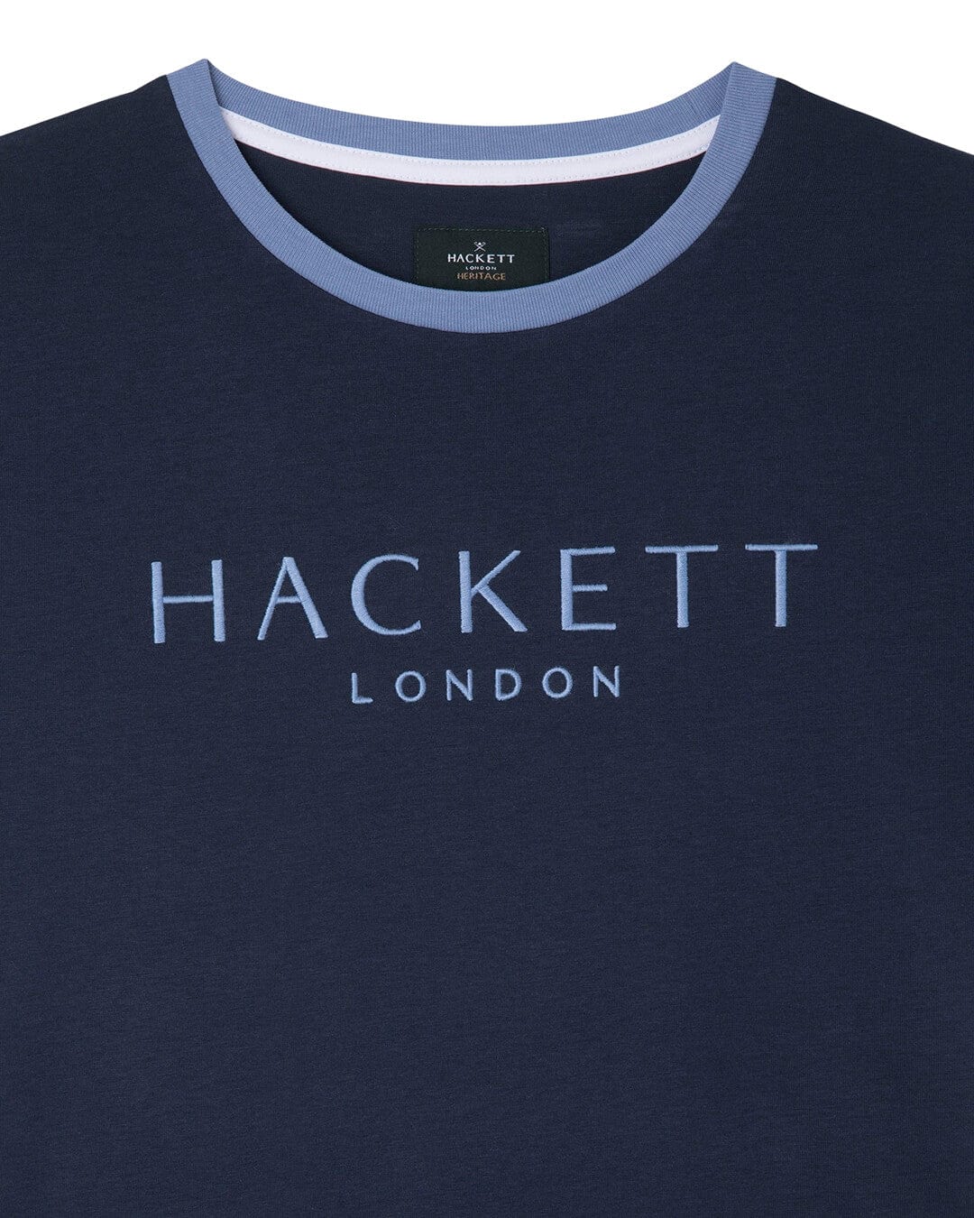 Hackett T-Shirts Hackett Navy Heritage Classic T-Shirt