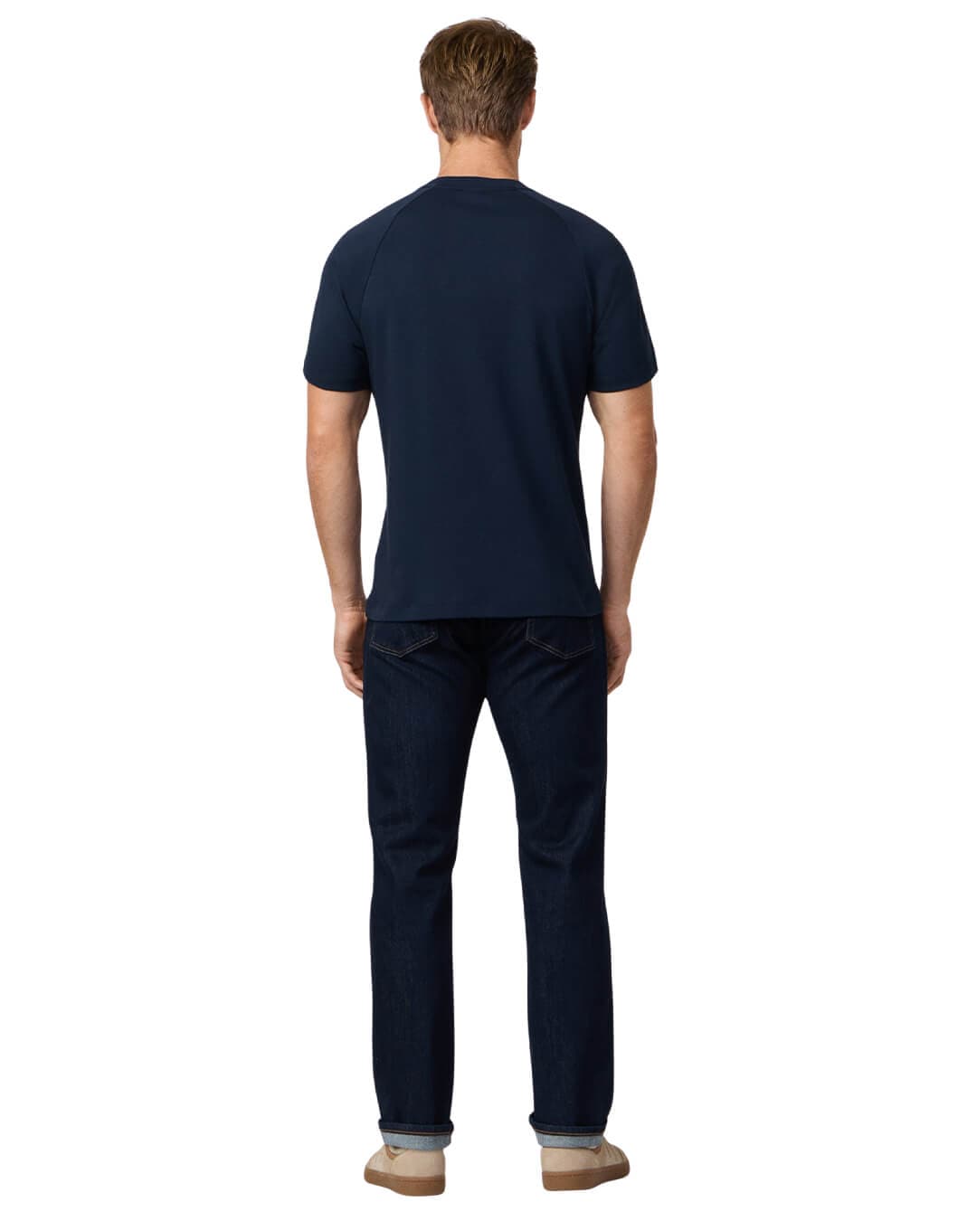 Hackett T-Shirts Hackett Navy Hs Tape T- Shirt