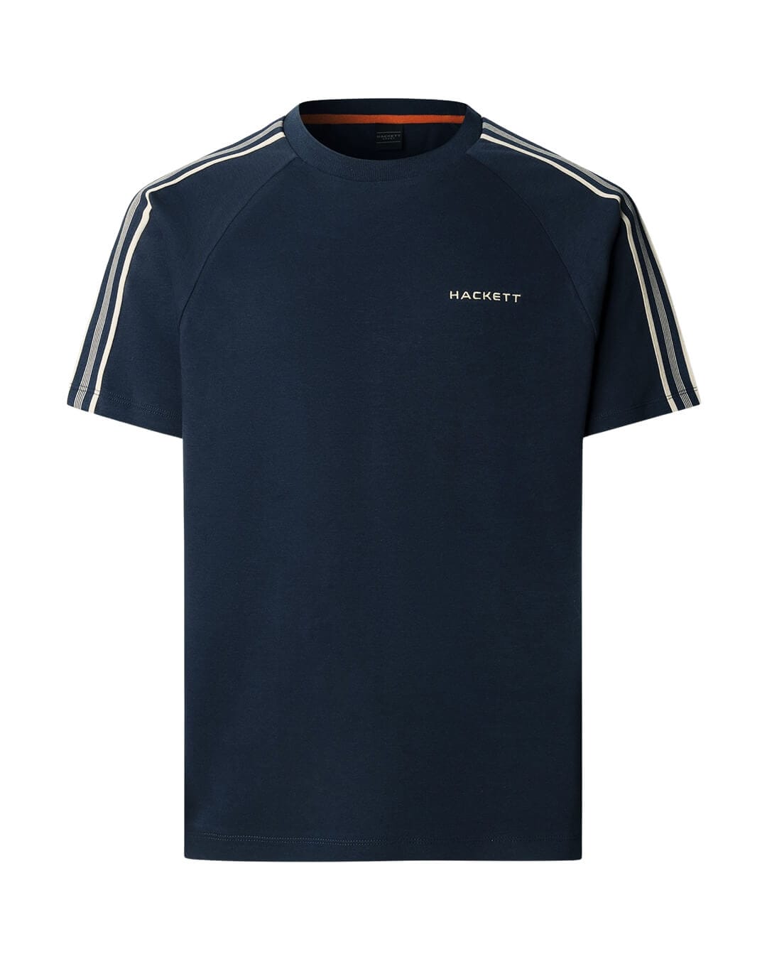 Hackett T-Shirts Hackett Navy Hs Tape T- Shirt