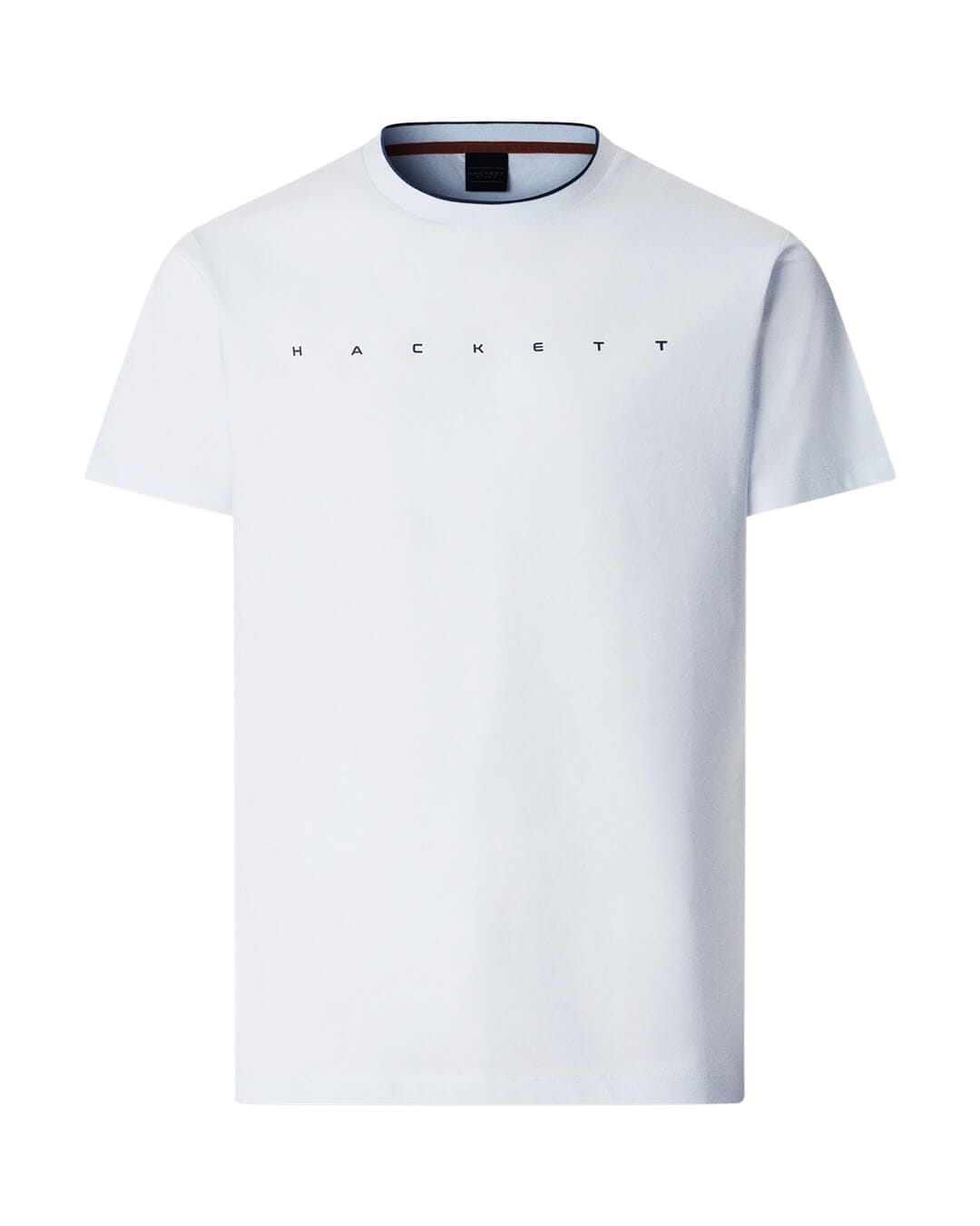 Hackett T-Shirts Hackett White  Essential  T- Shirt