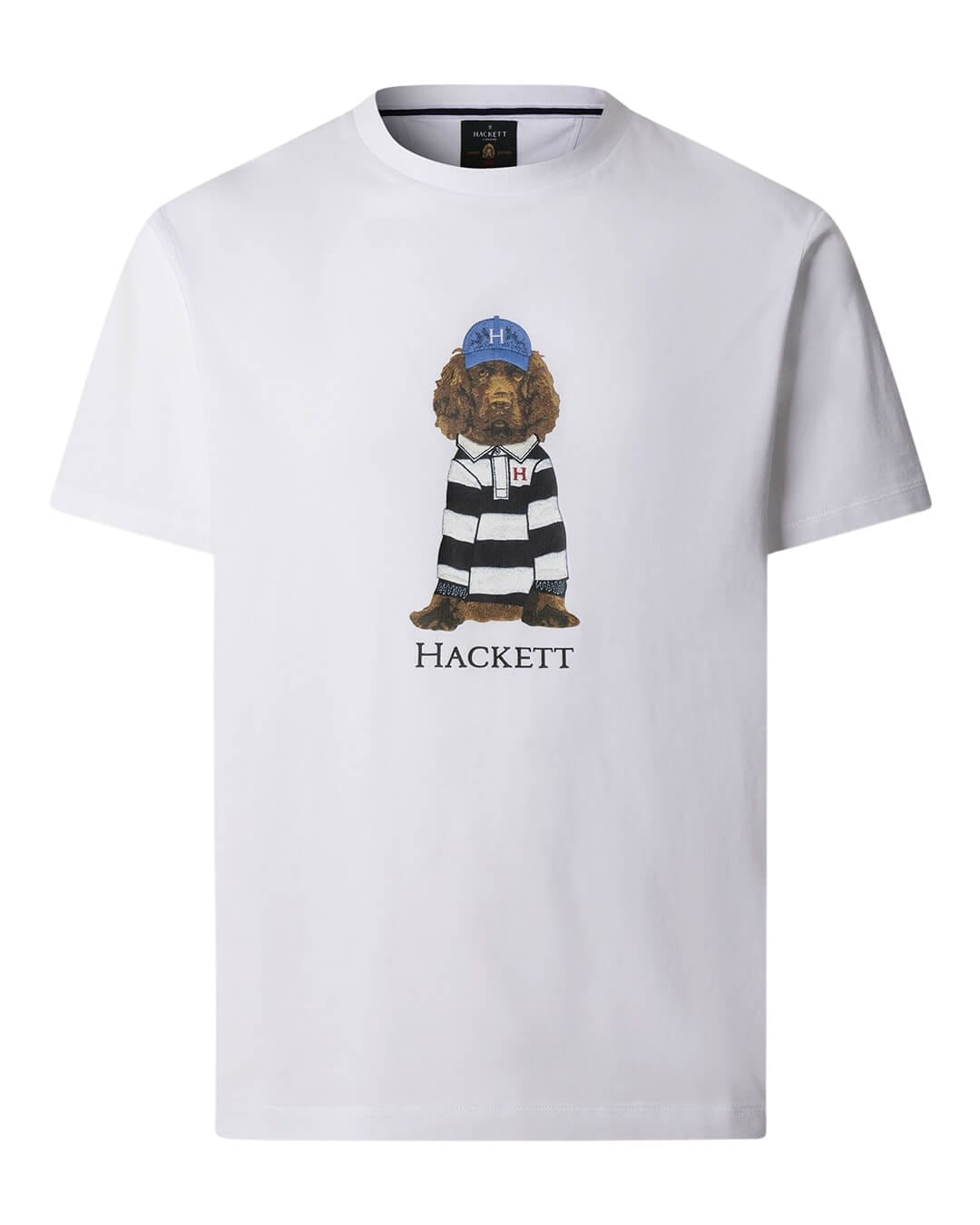 Hackett T-Shirts Hackett White Heritage Harry  T- Shirt