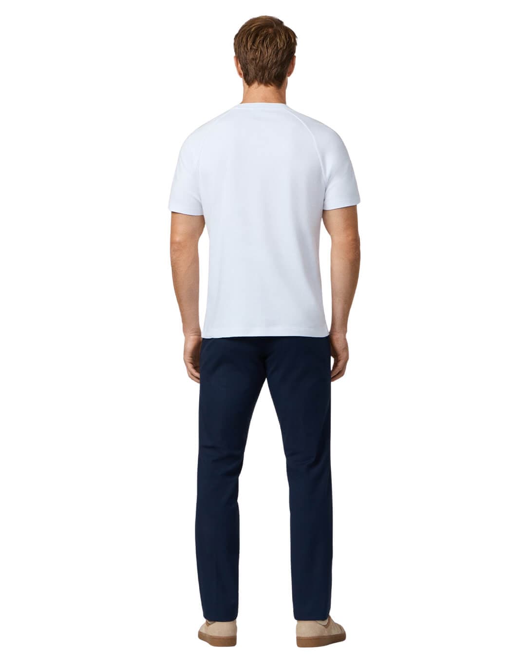 Hackett T-Shirts Hackett White Hs Tape T- Shirt
