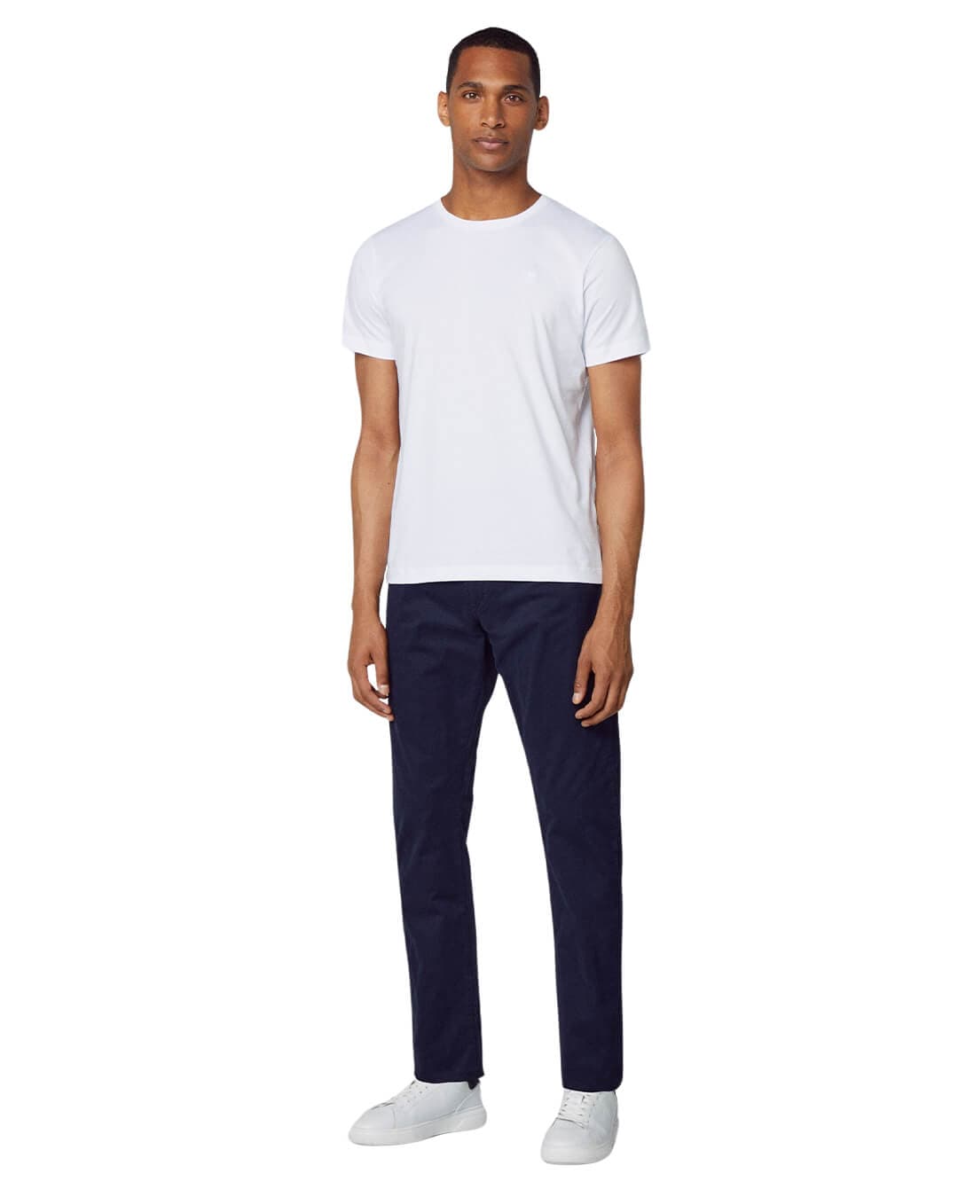 Hackett T-Shirts Hackett White Pima Cotton T-Shirt