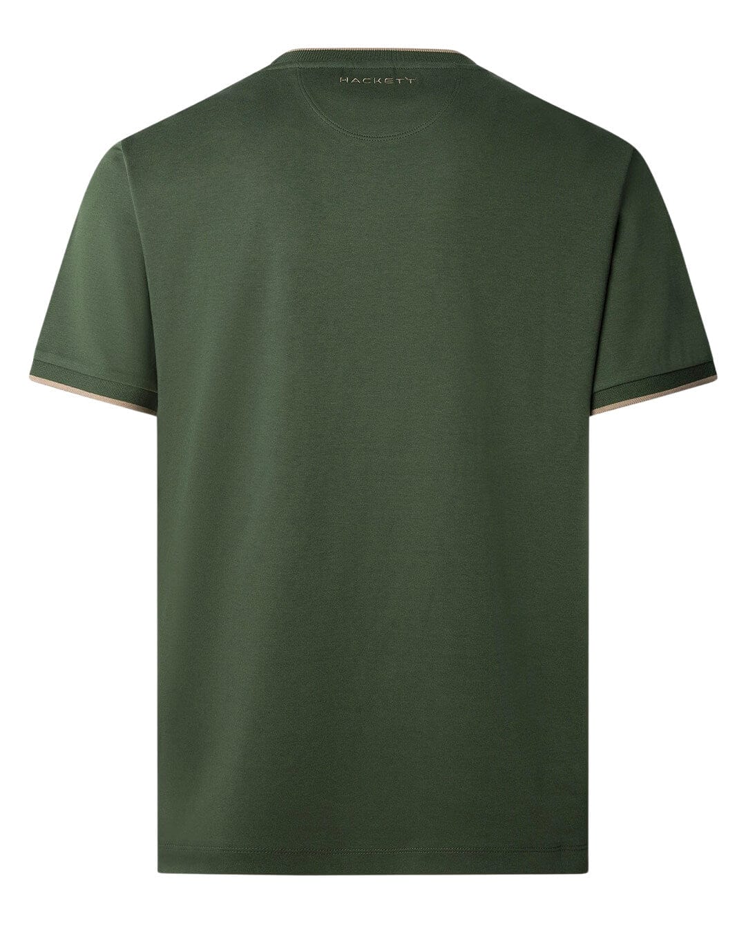 Hackett Khaki Hs Badge T Shirt H758 Harvard Green - Bortex Fine Tailoring