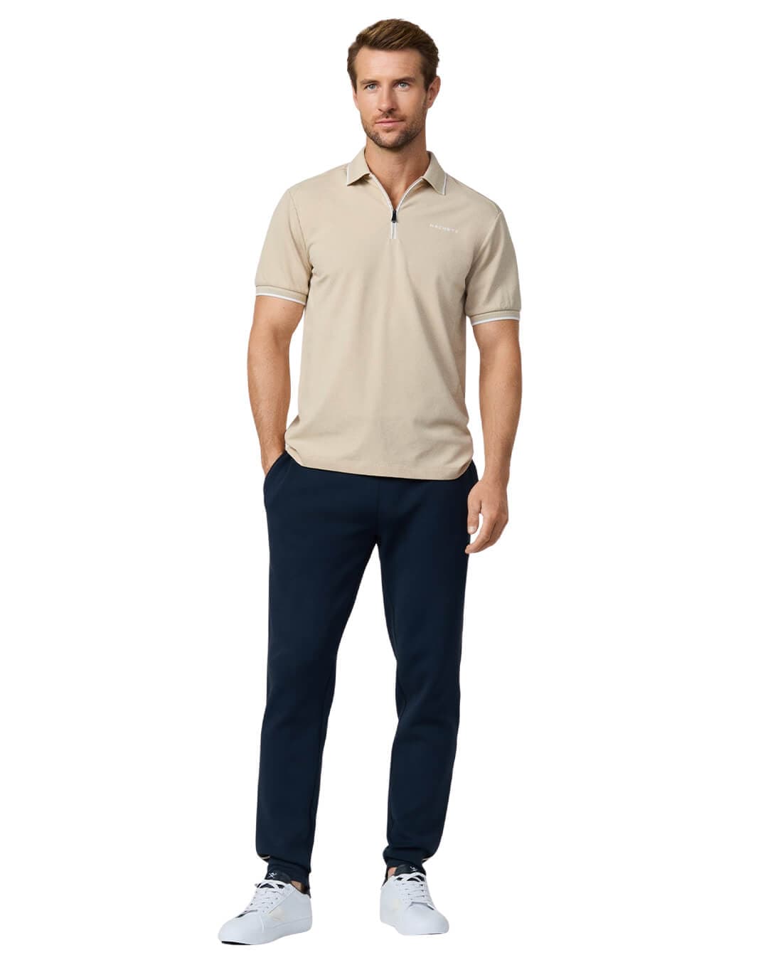 Hackett Trousers Hackett Navy  Hs Tape Track Trousers