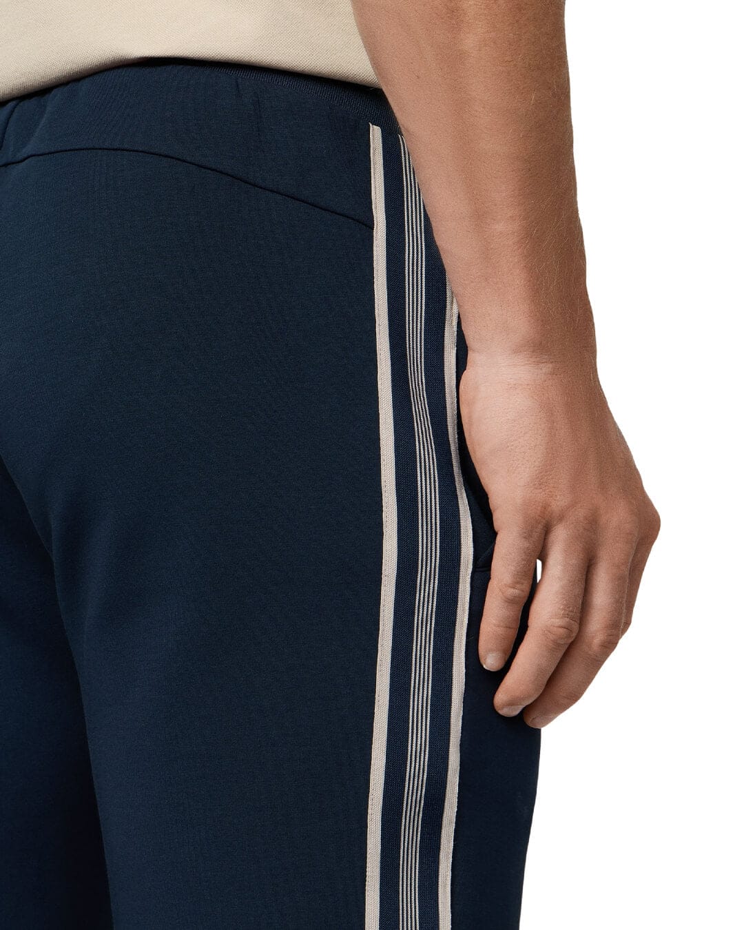 Hackett Trousers Hackett Navy  Hs Tape Track Trousers