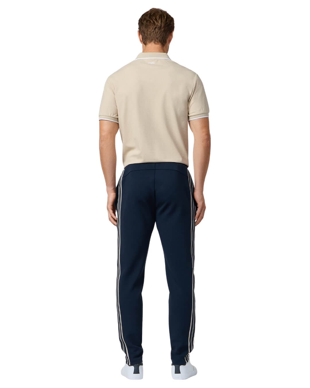 Hackett Trousers Hackett Navy  Hs Tape Track Trousers