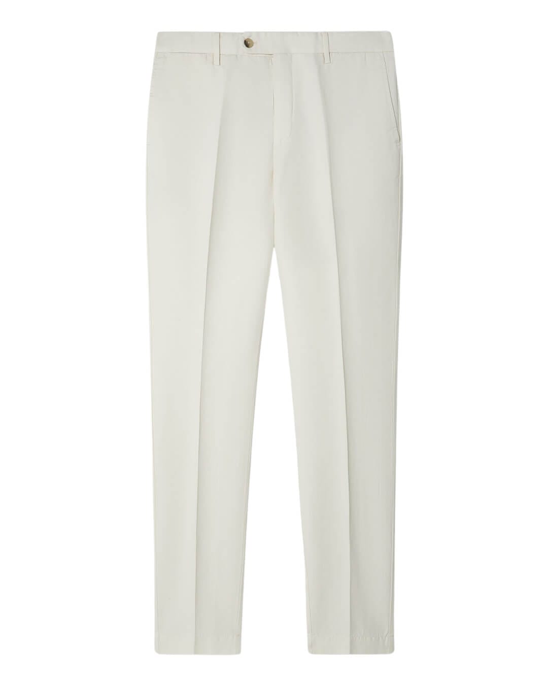 Hackett Trousers Hackett White  Chino Trousers