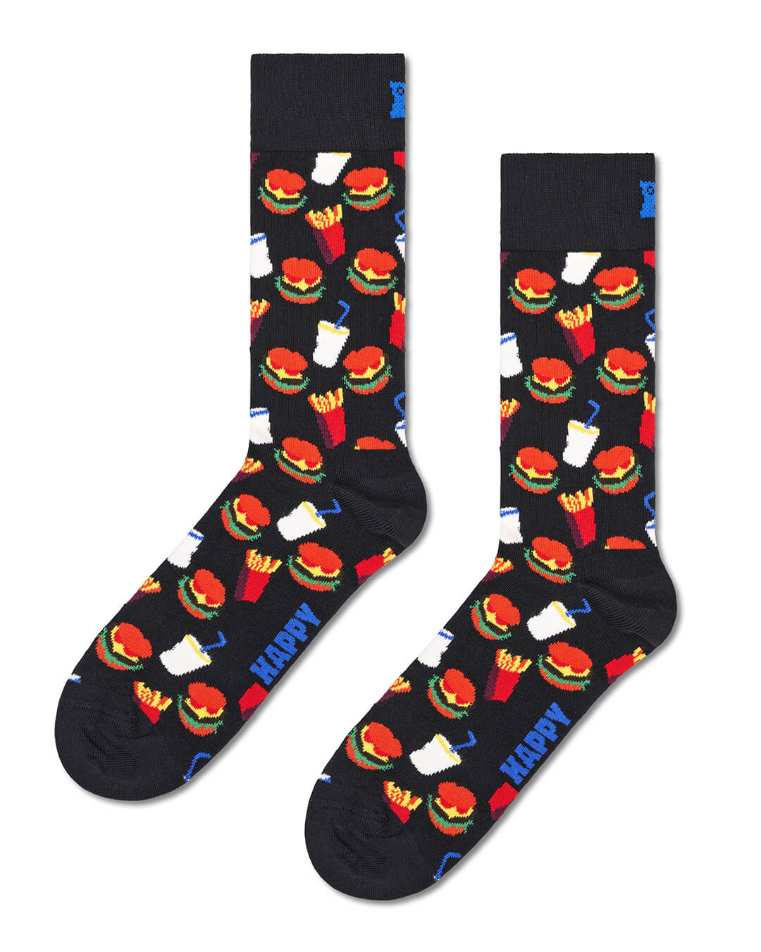 Happy Socks Socks 36-40 Happy Socks 9050 Hamburger Sock