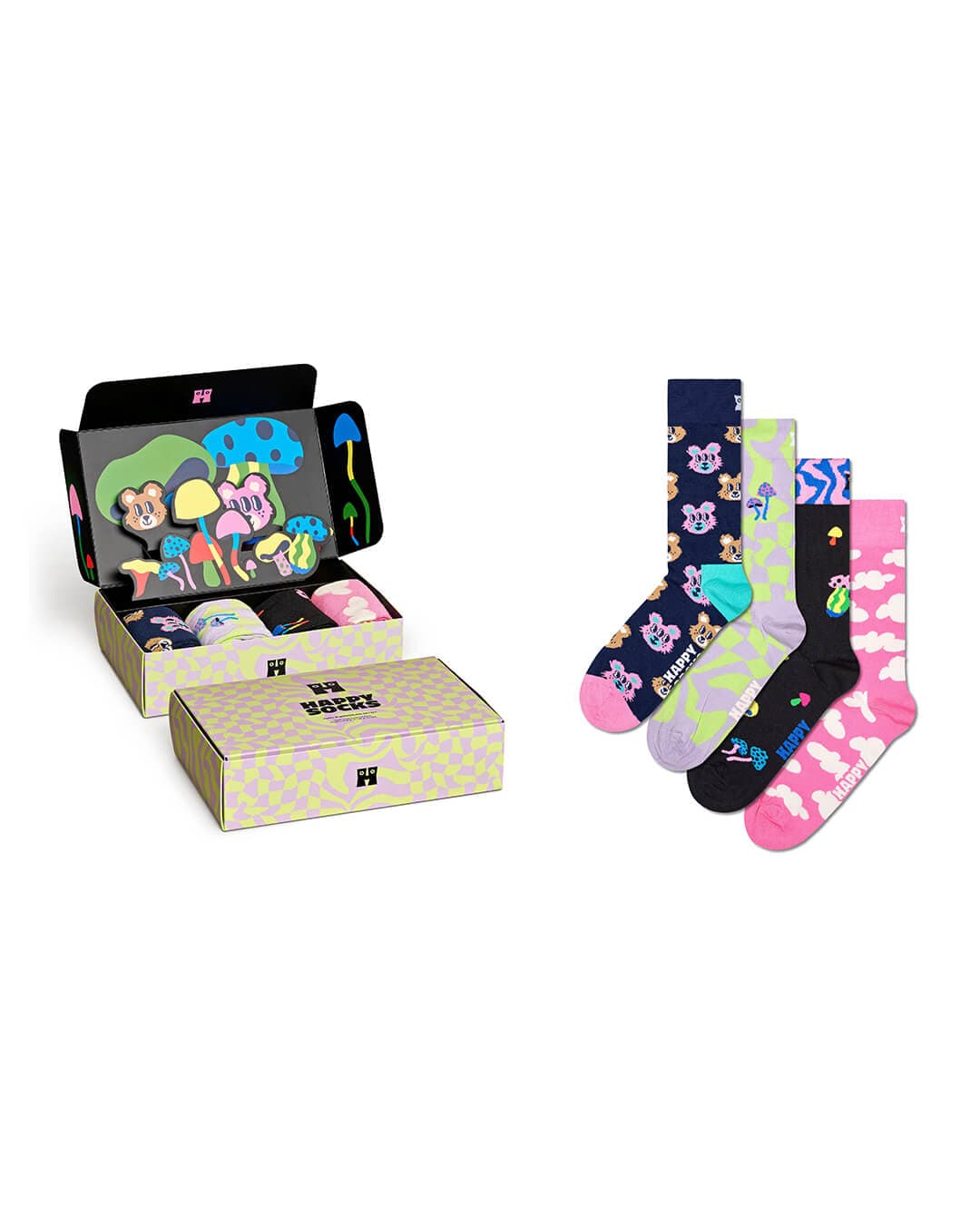 Happy Socks Socks Happy Socks Happy In Wonderland Socks 4-Pack Gift Set