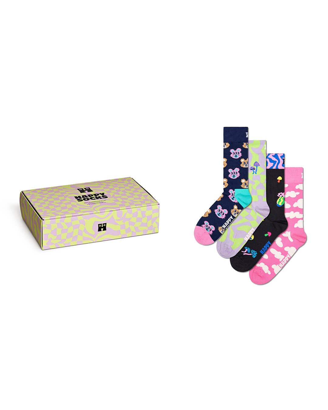 Happy Socks Socks Happy Socks Happy In Wonderland Socks 4-Pack Gift Set