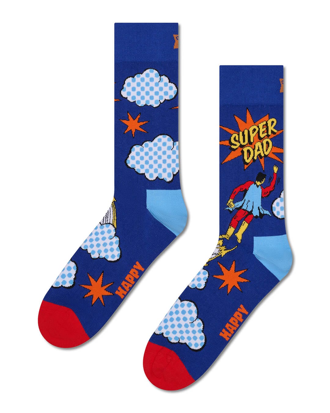 Happy Socks Socks 41-46 Happy Socks Mix Flying Super Dad Sock