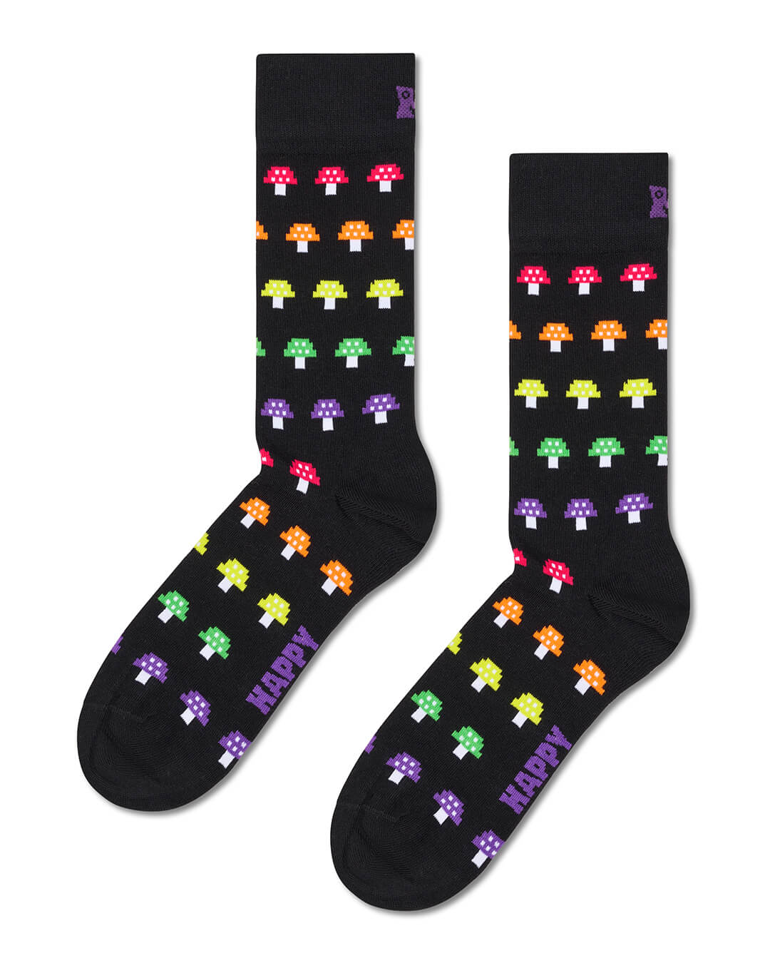 Happy Socks Socks Happy Socks Mix Mushroom Stripe Sock