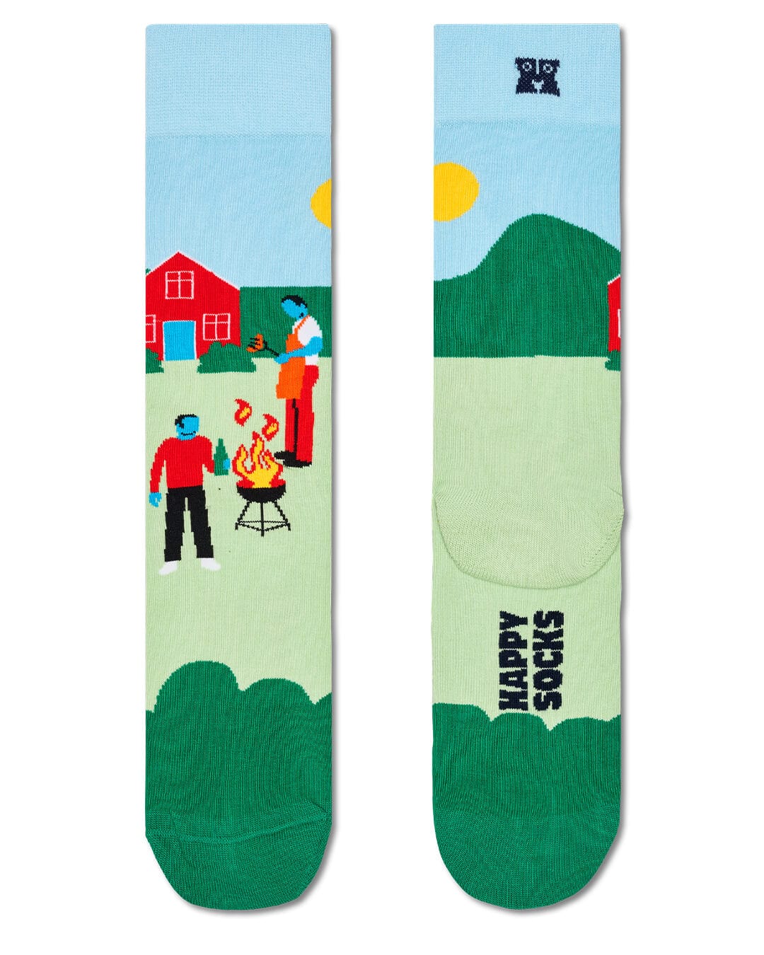 Happy Socks Socks 41-46 Happy Socks Multicoloured Bbq Sock